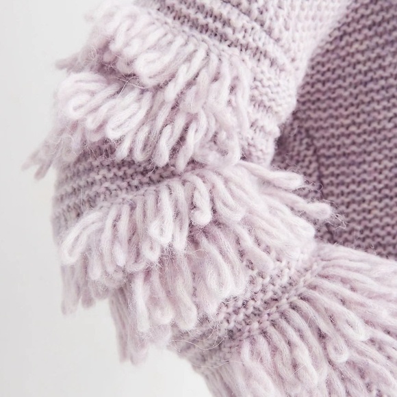 MADEWELL Fringe-Sleeve Pullover Sweater Size XXS - Picture 6 of 10